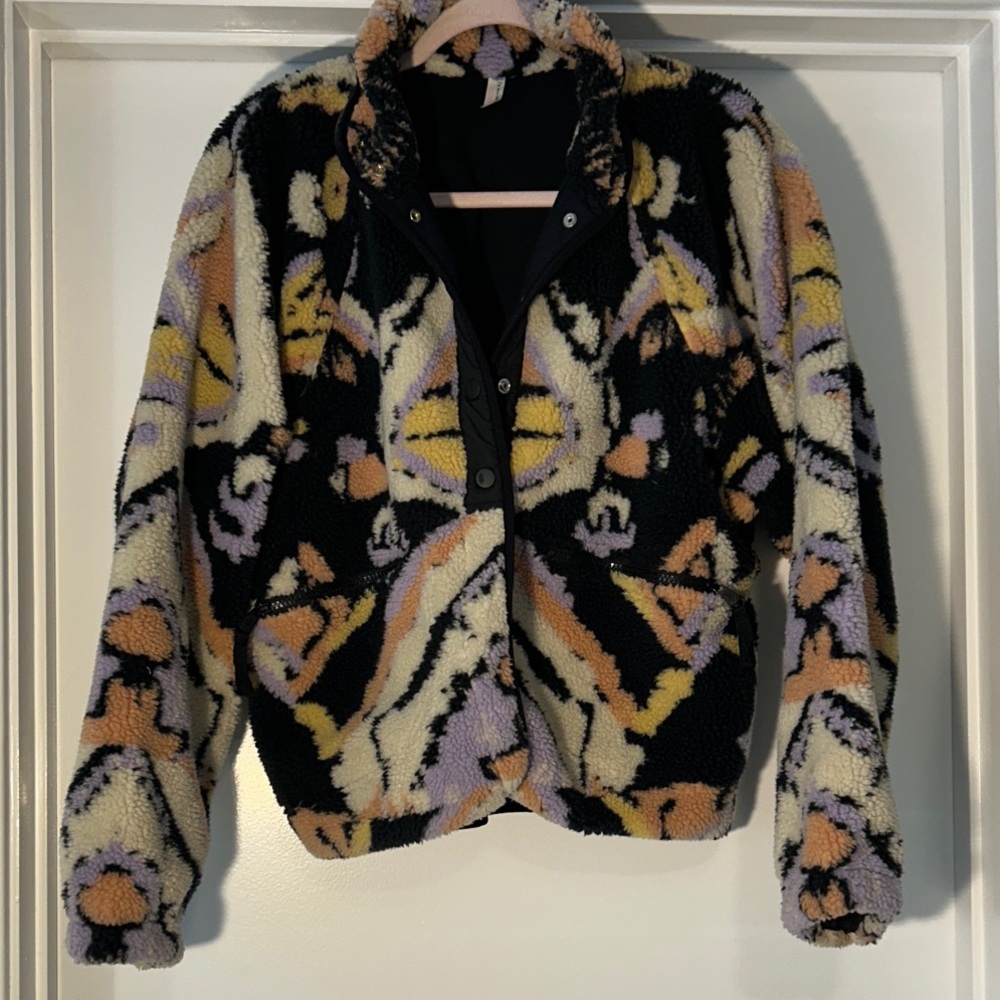 Free People Movement Stylish Multicolor Women's Jacket size SP
